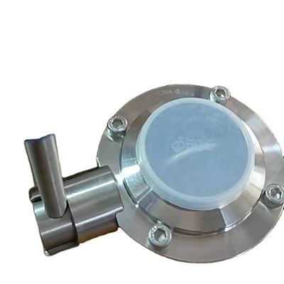 El precio de fábrica modificó el acero inoxidable eléctrico manual sanitario de la válvula para requisitos particulares de mariposa
