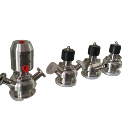 La válvula de muestreo de acero inoxidable del precio de fábrica modificó a Tow Port Sample Valve para requisitos particulares sanitario